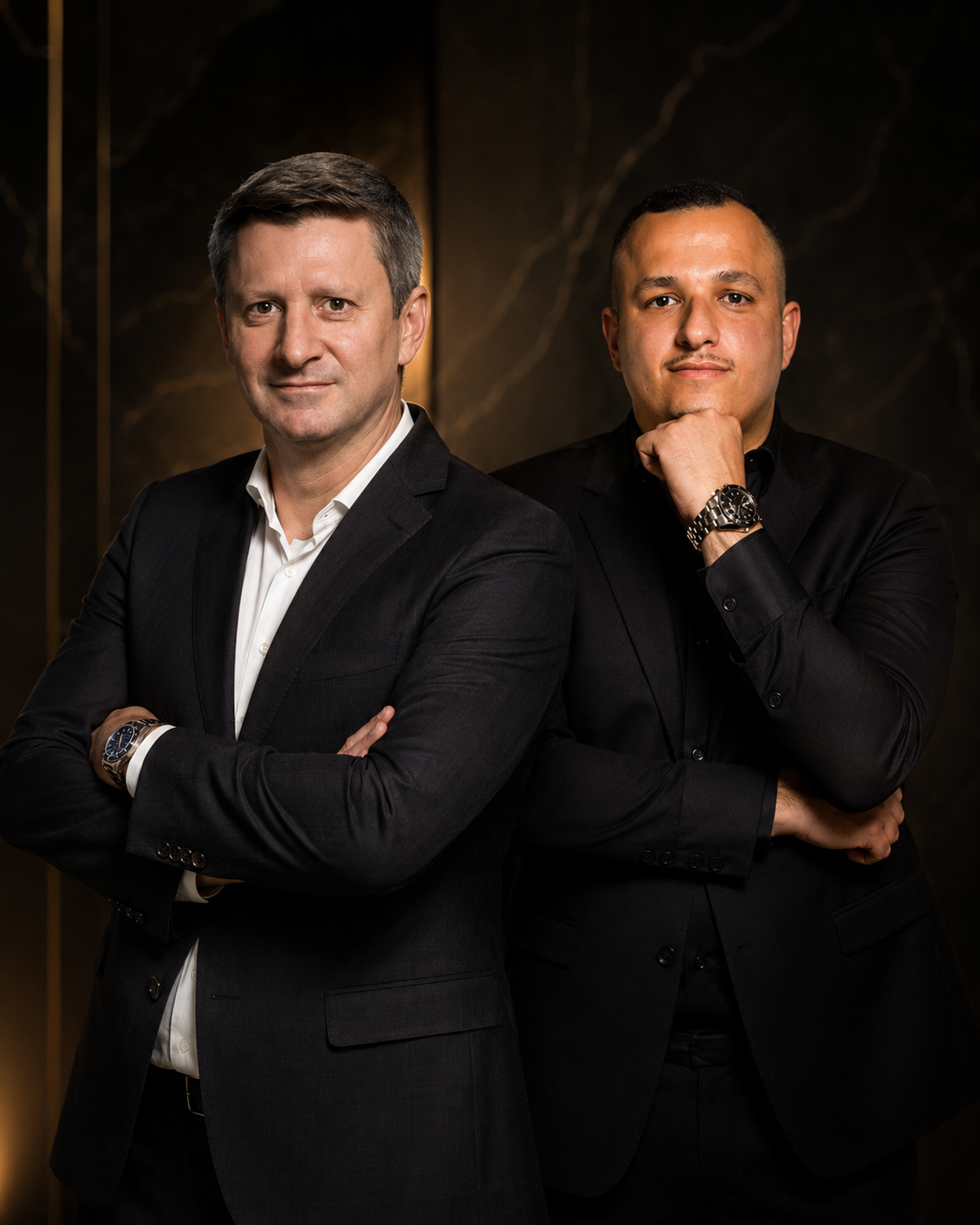Higor Pimenta e Evandro Paloski - Sócios da ImóvelNet